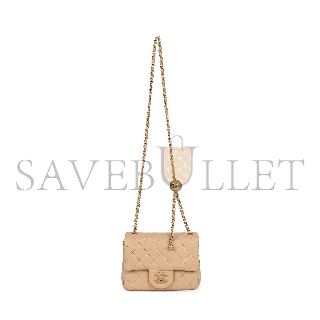 CHANEL MASTER SQUARE MINI FLAP BAG (18*13*7cm)